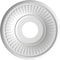 Ekena Millwork Berkshire PVC Medallion (Canopies up to 5 3/4"), 13"OD x 3 1/2"ID x 3/4"P, Bright Coat Copper CMP13BEBCO - alternate 4